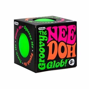 Nee Doh NeeDoh The Groovy Glob! Stress Toy by Schylling - neon green